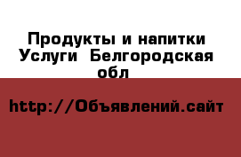 Продукты и напитки Услуги. Белгородская обл.